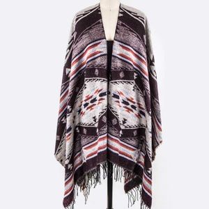 • Tribal Pattern Shawl •